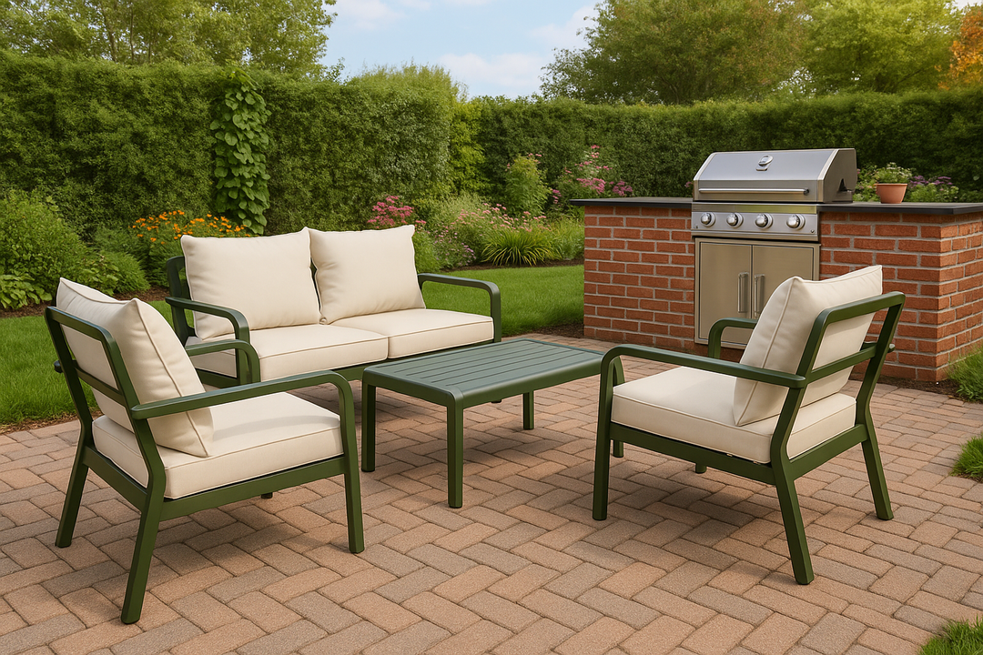 Dartmouth Outdoor Sofa Set,Dark Green