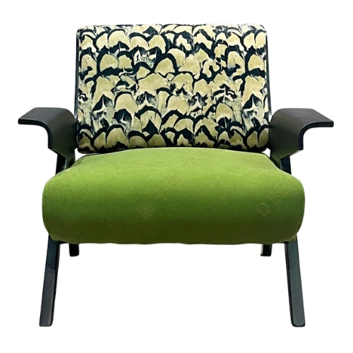 Iraranga armchair,leisure chair, green