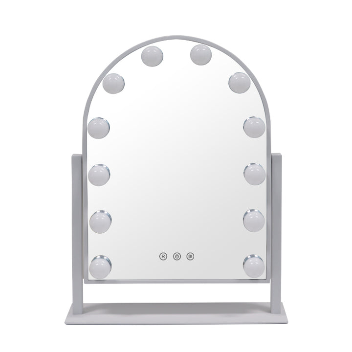 Kaitlyn Hollywood  LED Mirror, White