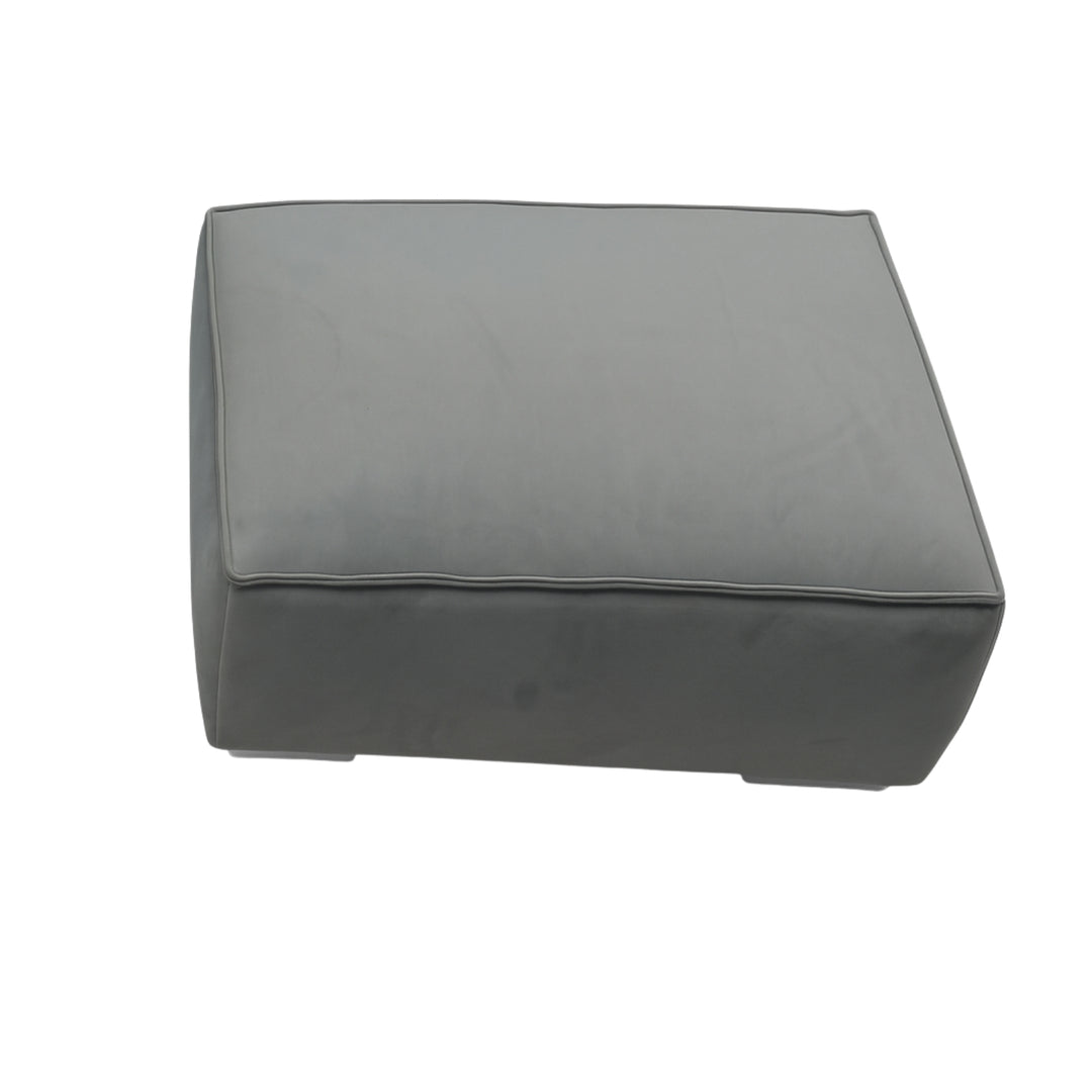 KRISTOPHER Ottoman, Dusty blue