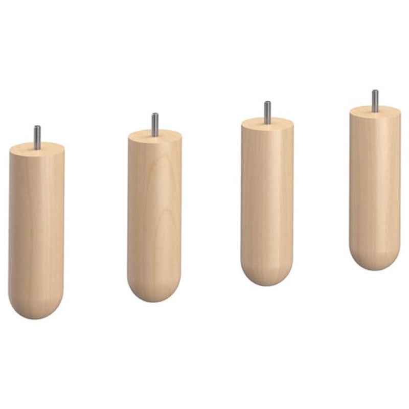 NORSBORG Legs 4 Pack,birch18cm