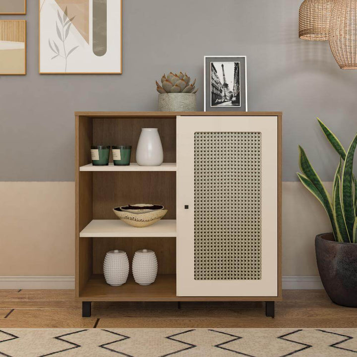 Salvador Buffet Cabinet ,Modern Oak Sideboard Storage Cabinet