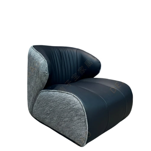 Taptizontan armchair,Lounge Chair, grey+black