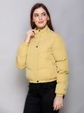 Ladies Medium Length Fancy Jacket - BA414-BA414-MUSTARD-L