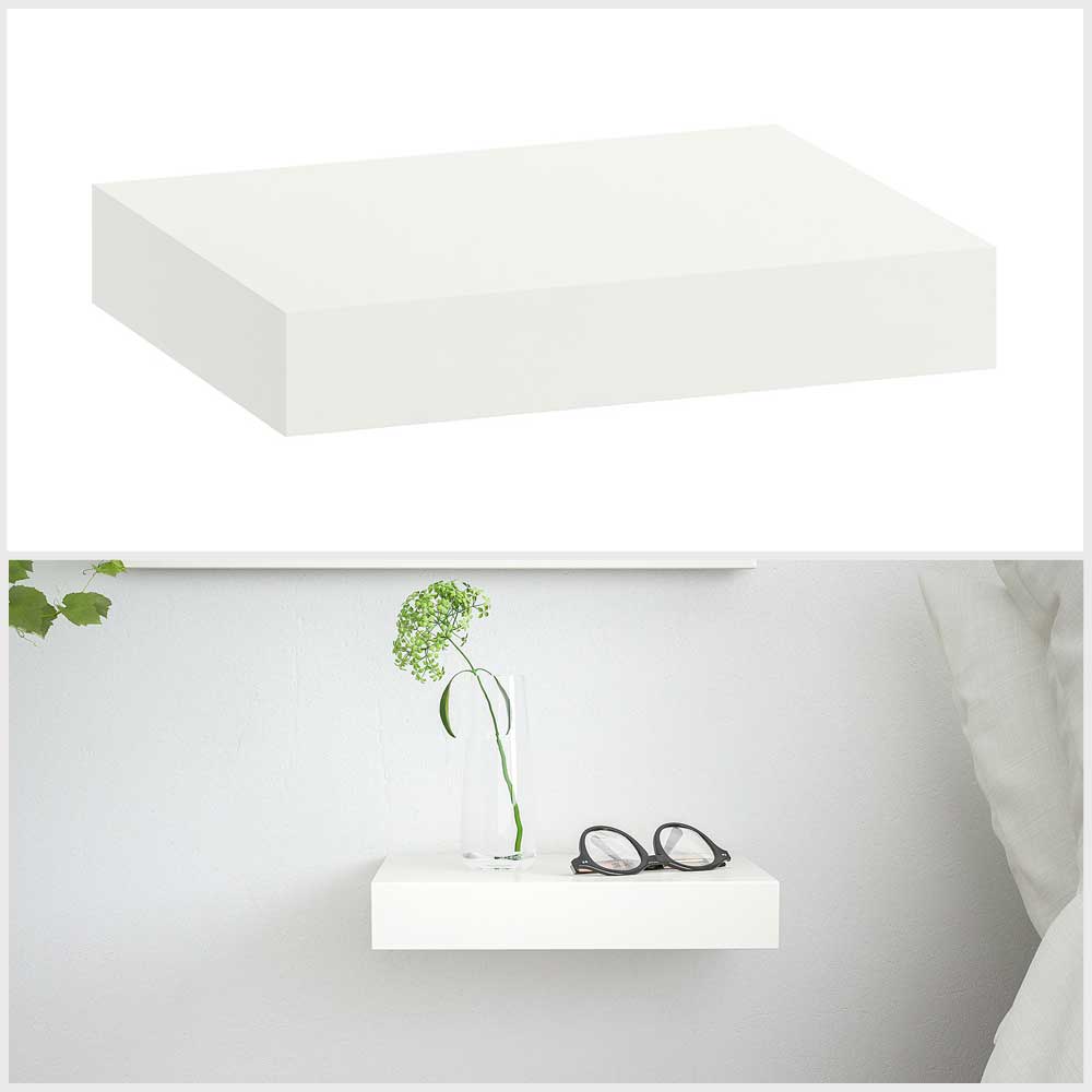 IKEA LACK Wall shelf, white