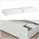 IKEA MALM bed storage box for high bed frame white 200 cm