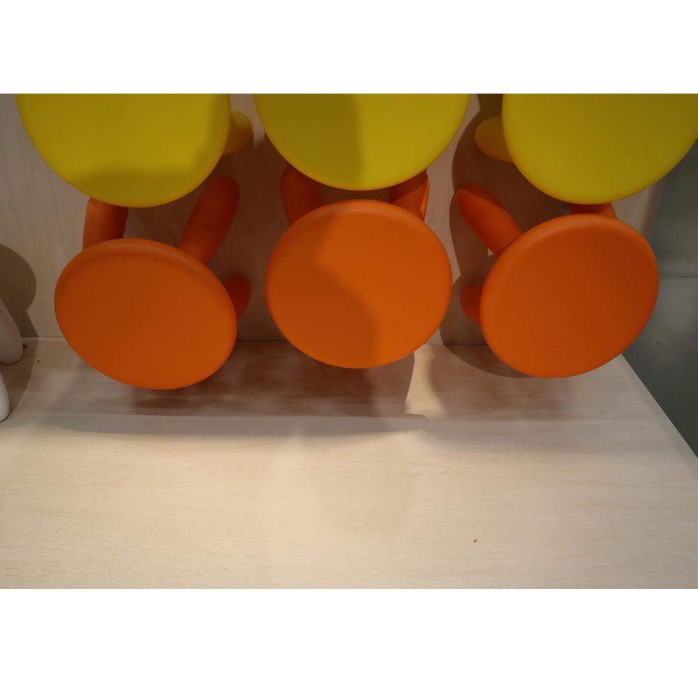 IKEA MAMMUT Children's stool, in/outdoor, orange