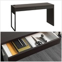 IKEA MICKE Desk Black Brown, 142x50 cm
