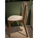 IKEA NORDMYRA Chair, white, birch