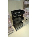 IKEA RASKOG Trolley, black