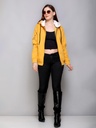 Ladies Zipper Sweatshirt - 9061SS-9061SS-MUSTARD-L