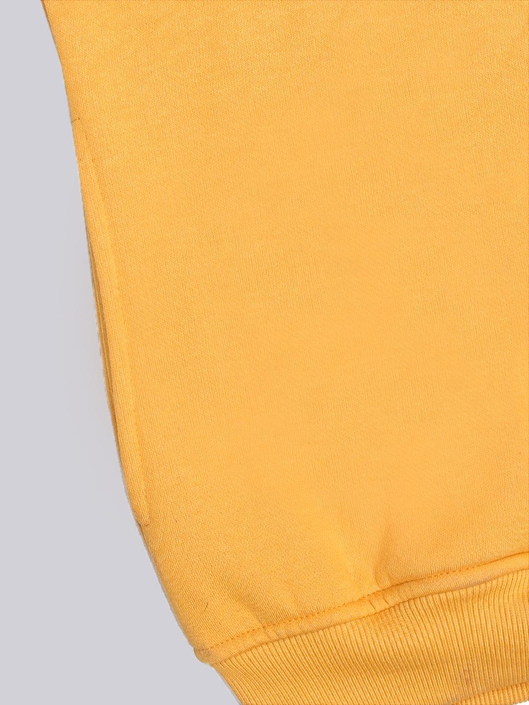 Ladies Zipper Sweatshirt - 9061SS-9061SS-MUSTARD-L