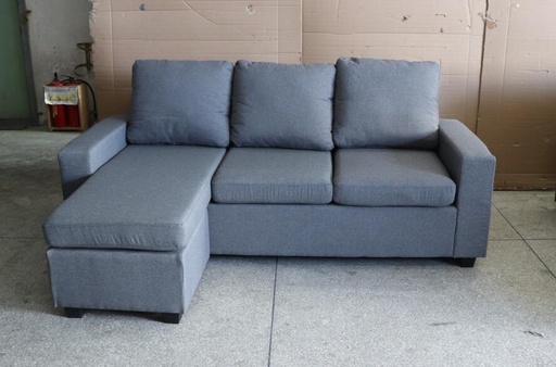 KARAMAY L Shaped Sofa, Grey