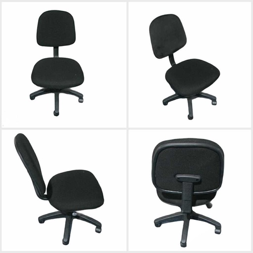 Portsmouth Office Chair, Black (no armrest)