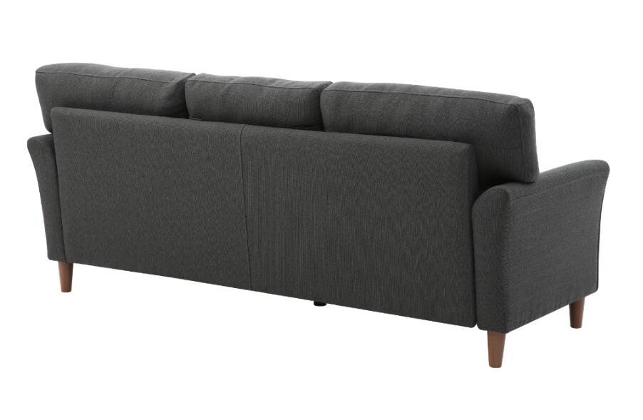 Idiya UCAYALI 3 SEATER sofa Dark Grey