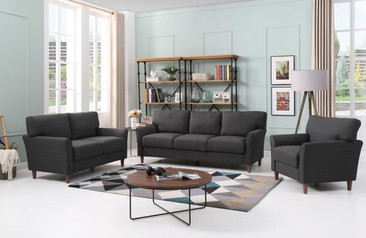 UCAYALI 3 Seater Sofa Dark Grey