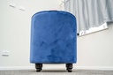 LIDO Armchair, blue-red