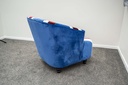 LIDO Armchair, blue-red