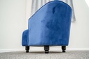 LIDO Armchair, blue-red