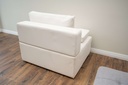 NORWICH modular 4 seater sofa settting, white   black   grey