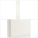 Ikea BERGSBO Door with hinges, white 37x229 cm