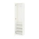 IKEA PAX Wardrobe frame, white 50x35x201cm