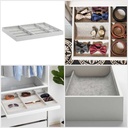 Ikea KOMPLEMENT Insert for pull-out tray, light grey 75x58 cm, 1.47 kg