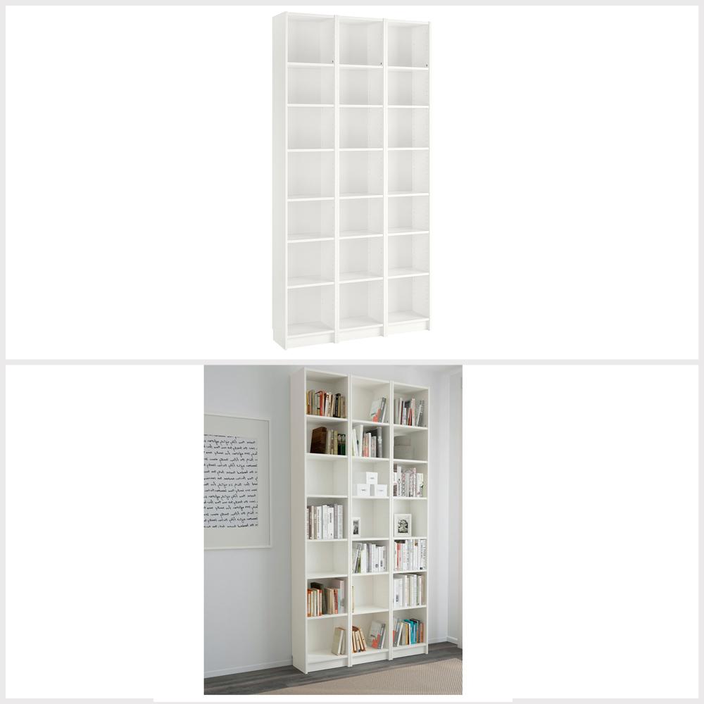 Ikea BILLY Bookcase, white