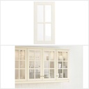 Ikea BODBYN Glass door, off-white, 30x60 cm
