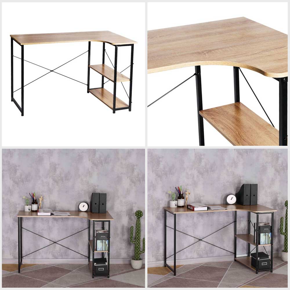 BARBUDA L-shape Desk , 120 x 73 x 75CM