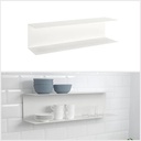 Ikea BOTKYRKA wall shelf white 80x20 cm