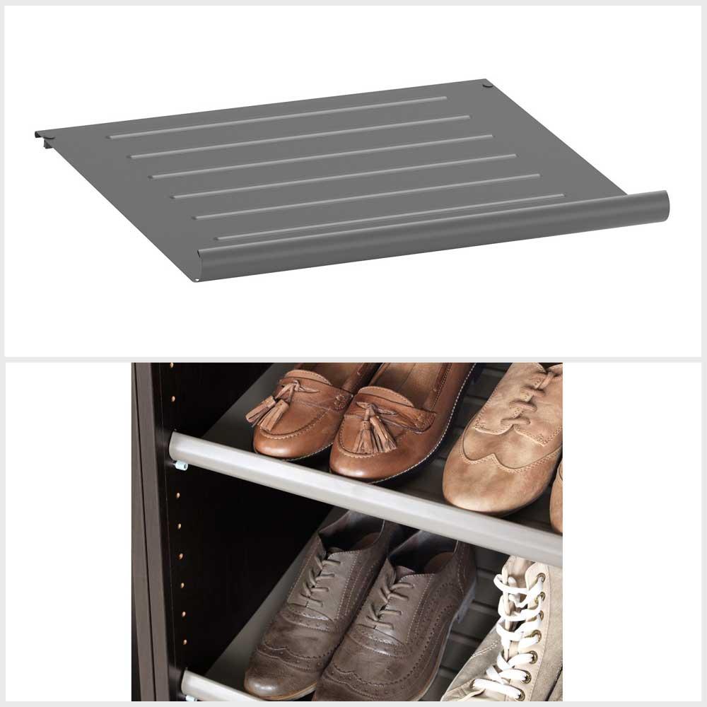 Ikea KOMPLEMENT shoe shelf dark grey 50x35 cm