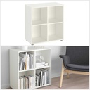 Ikea EKET Cabinet combination with feet, white, 70x35x72 cm