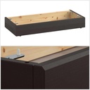 Ikea HAVSTA Plinth dark brown 81x37x12 cm