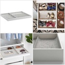 Ikea KOMPLEMENT Insert for pull-out tray, light grey 75x58 cm, 2.07 kg