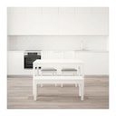 Ikea EKEDALEN Bench, white