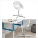 Ikea LOBERGET / SIBBEN Children's desk chair, white