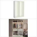 Ikea PAX 2 wardrobe frames, white 150x58x236 cm