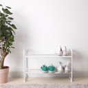 IKEA BIBBLIS Shoe Rack White