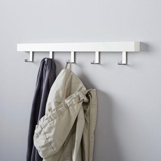 IKEA TJUSIG Hanger for Door-Wall, White