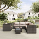 IDIYA HOUSTON Outdoor Sofa Set, Nature