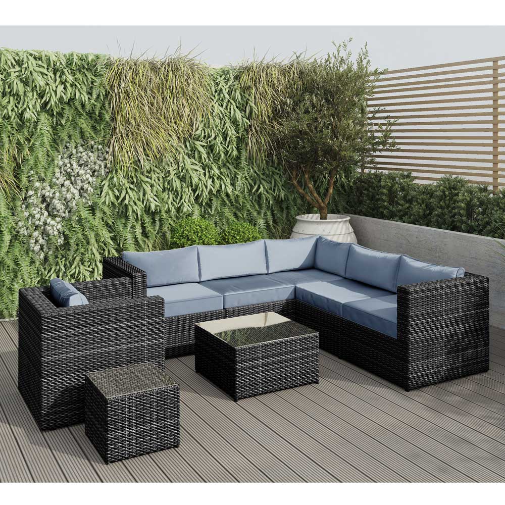 IDIYA HOUSTON Outdoor Sofa Set, Nature