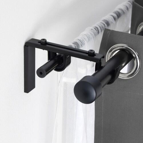 IKEA Betydlig Curtain Rod Holder, Black