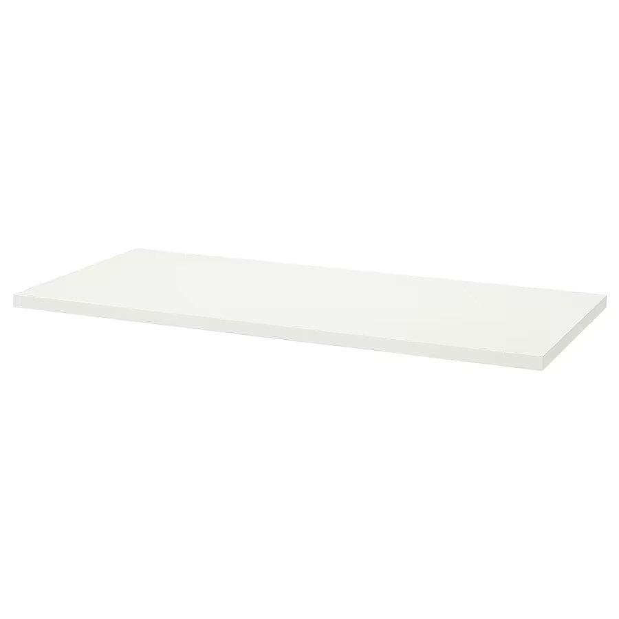 IKEA LAGKAPTEN - ALEX Desk White-White Stained Oak Effect 140X60 cm