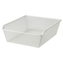IKEA KOMPLEMENT Mesh Basket, 50X58cm, White