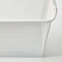 IKEA KOMPLEMENT Mesh Basket, 50X58cm, White