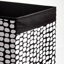 IKEA Drona Box Black, White 33X38X33 cm