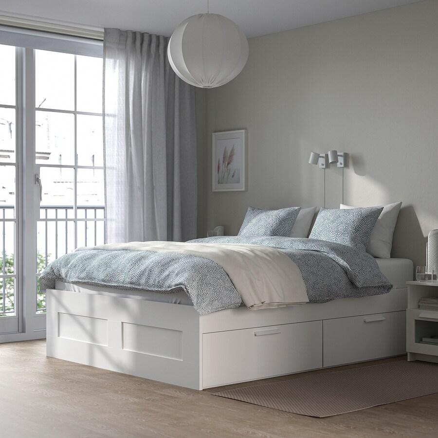 BRIMNES Bed Frame with Storage