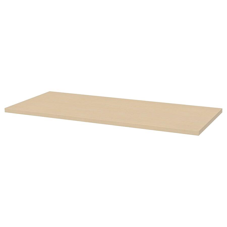 Ikea MALSKYTT - ALEX desk birch-white 140x60 cm