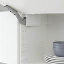 Ikea UTRUSTA hinge w push-opener f horizontal dr white